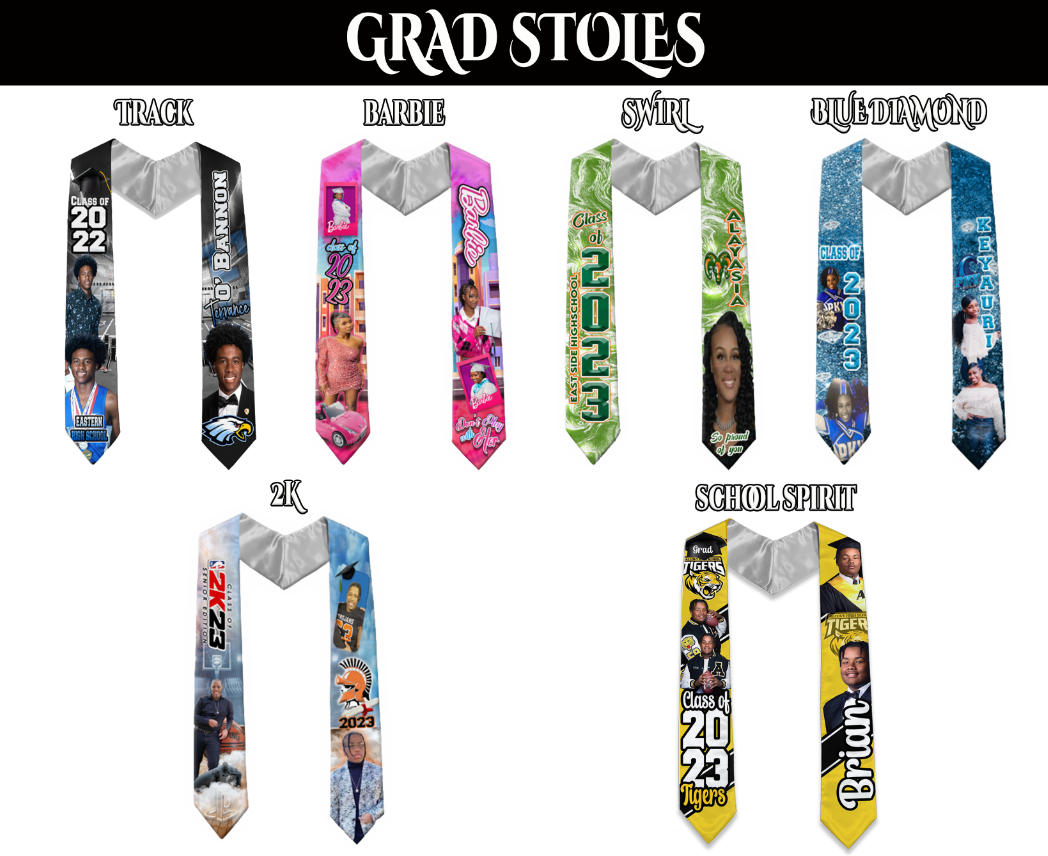 Custom Grad Stole