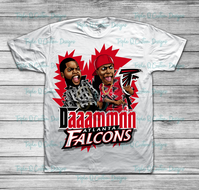 Falcons Daaammnn Football Shirt