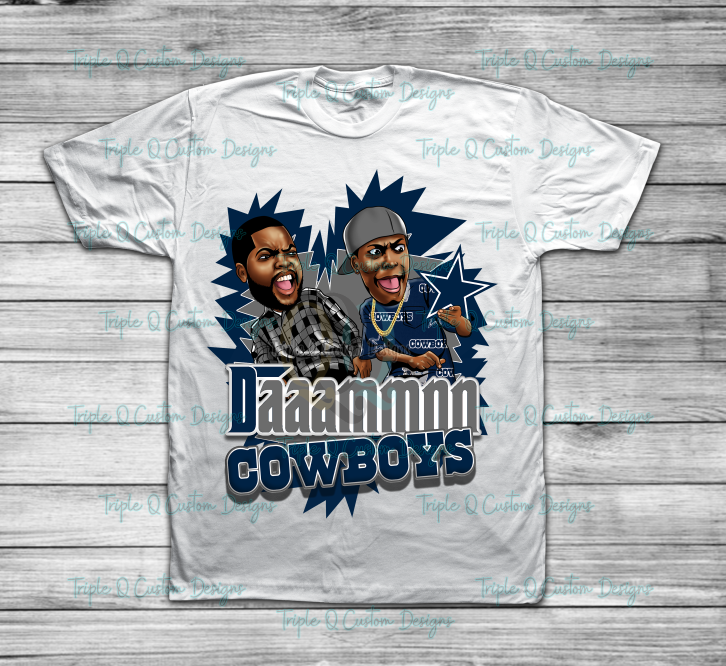 Cowboys Daaammnn Football Shirt