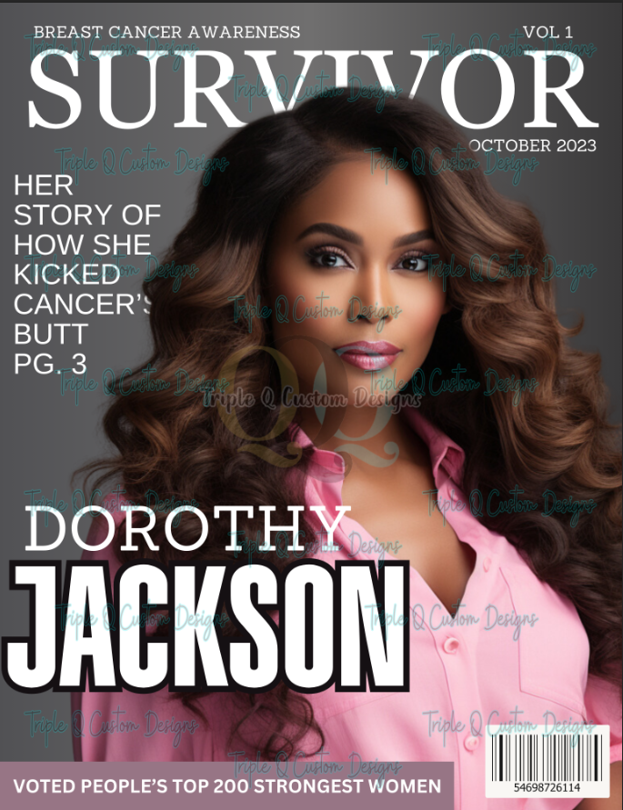 Fighter / Survivor Magazine Cover