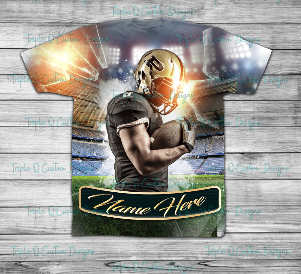 Star Player - Custom Football Shirt – Triple Q Custom Designs