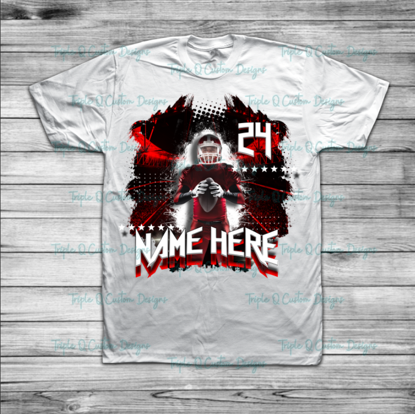 Star Athlete - Custom Football Shirt