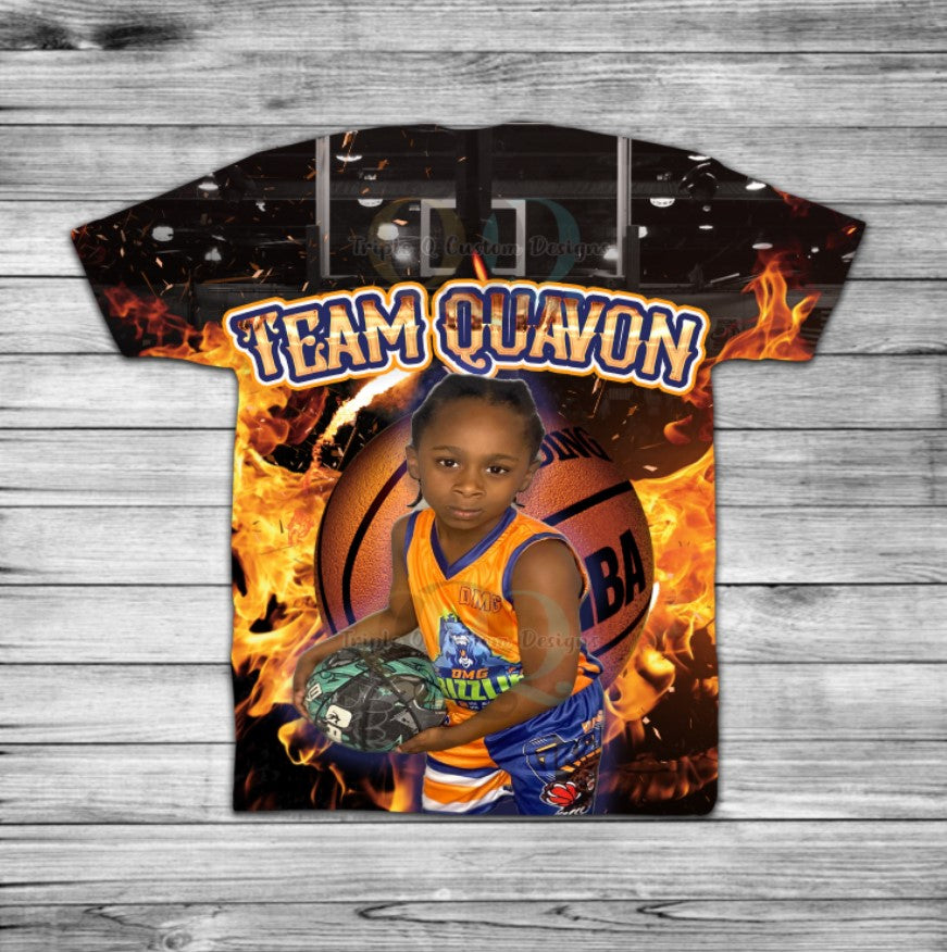 Basketball Flames