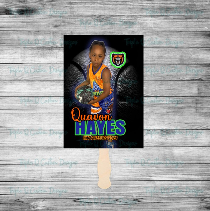 DMG Inspired Single Sided Basketball Fans