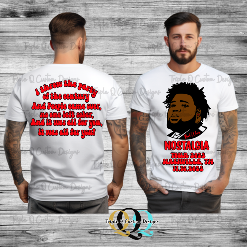 Rod Wave Center Print Shirt