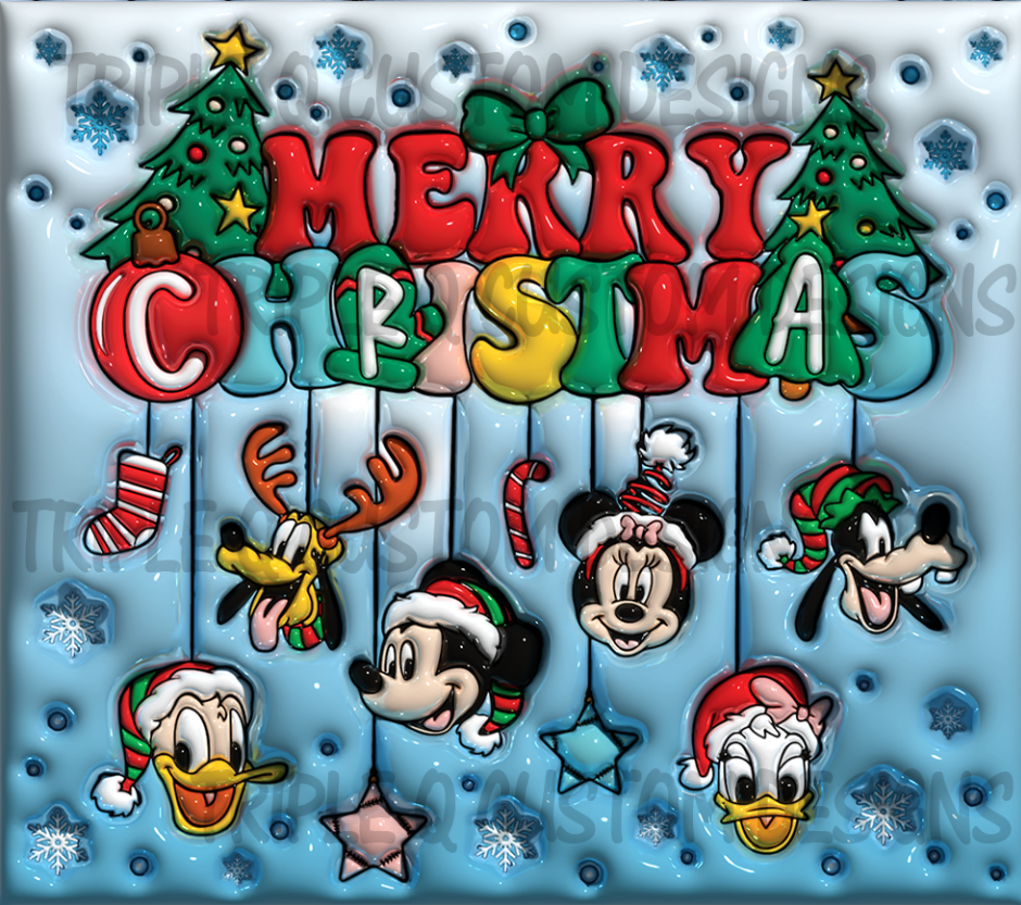 Merry Christmas Mickey and Friends