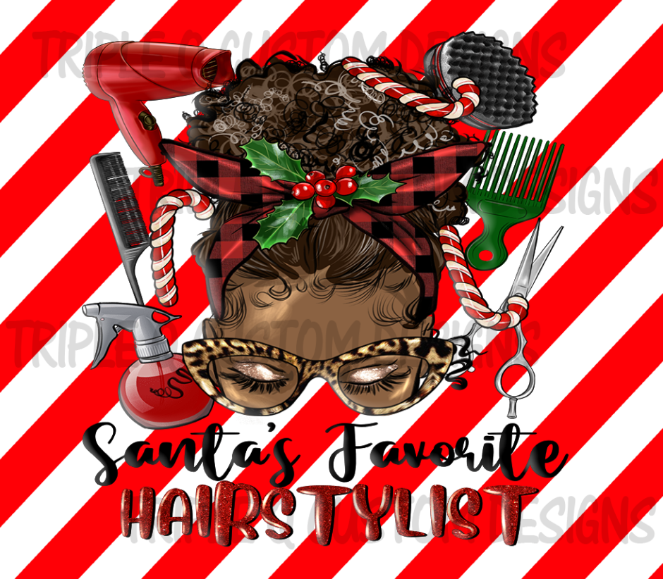 Santa's Favorite Hairstylist