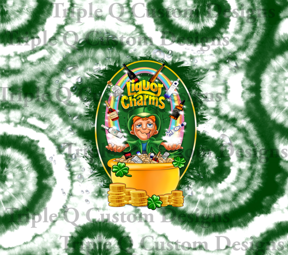 St Patrick's Day Tumbler / Sublimation Print / 20oz Tumbler