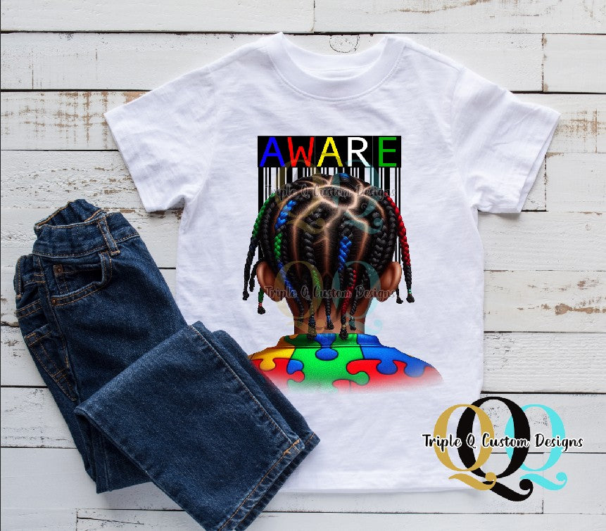 Autism Aware - Boys Shirt