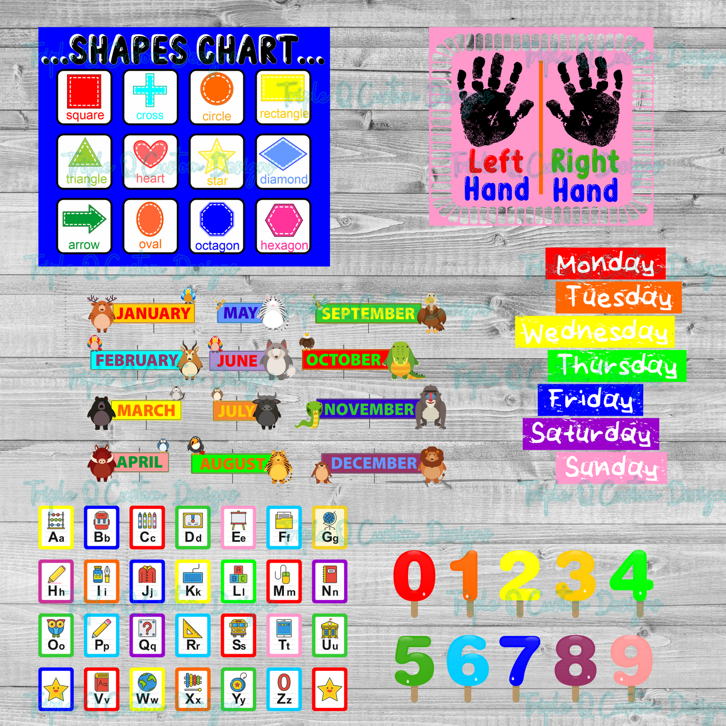 Custom Learning Pillows