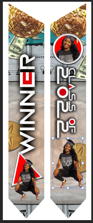 Squid Games Grad Stole