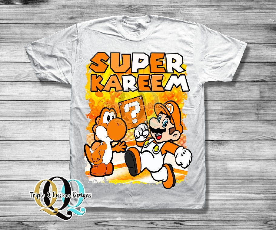Custom Mario Shirt
