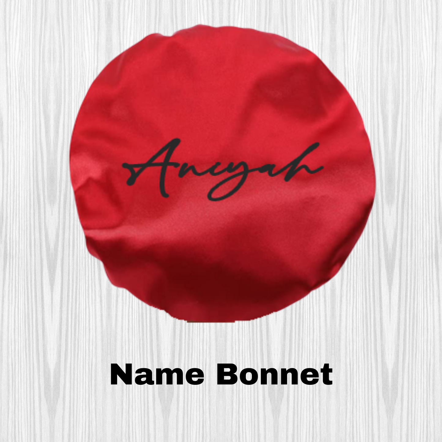 Custom Satin Bonnet | Hair Bonnet