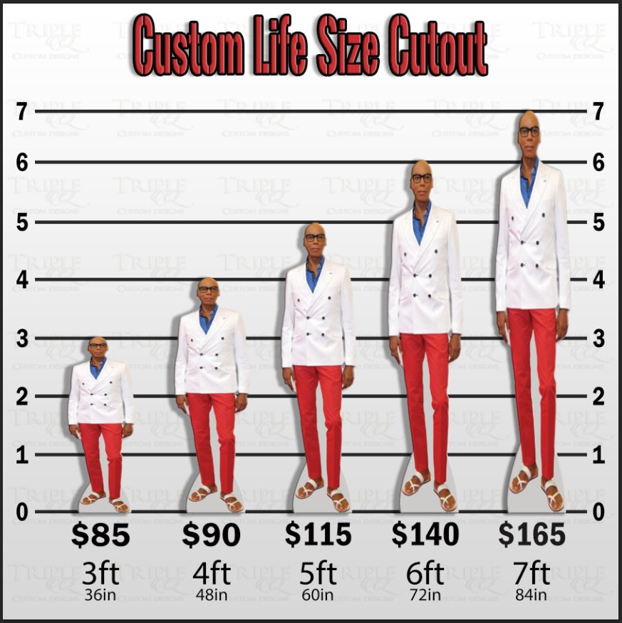 Life Size Cutout | Custom Standee