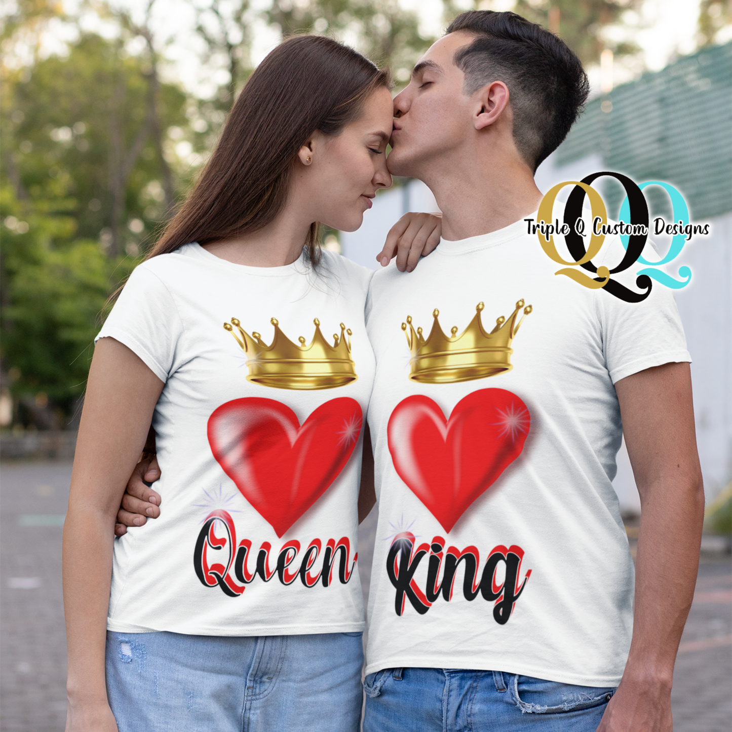 Queen and King Couple Shirt