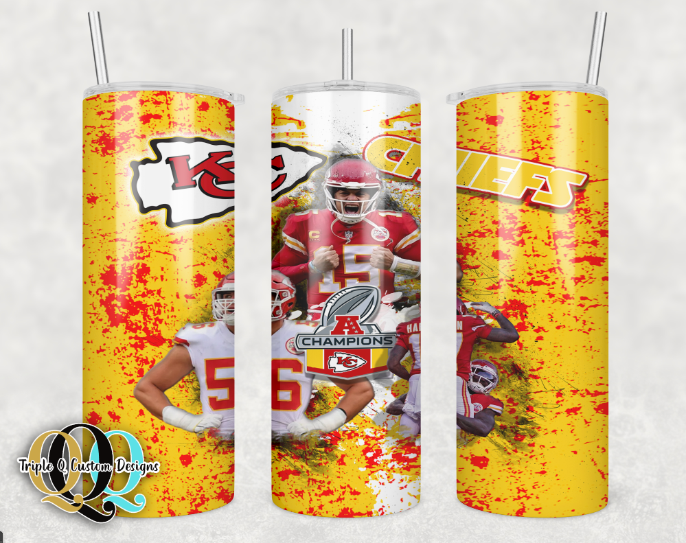 Kansas City Chiefs AFC West Champions Tumbler