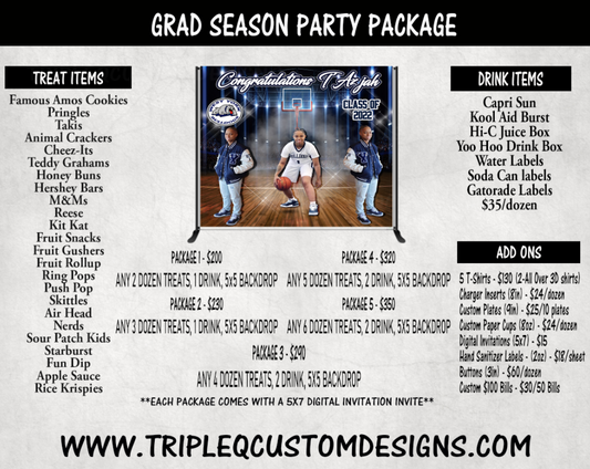 Grad Party Packages