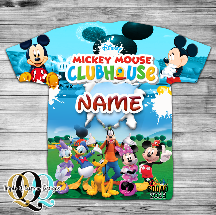 Custom Mickey Mouse Shirt - Main Image