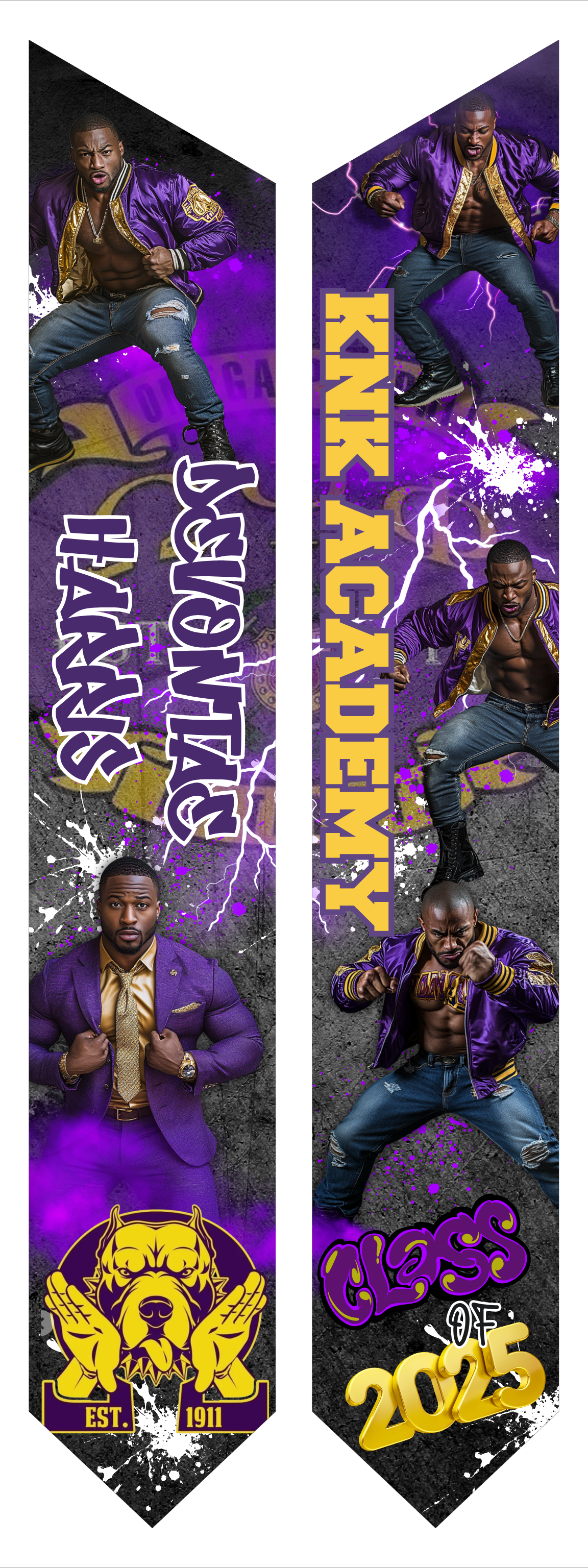 Adult Custom Grad Stole