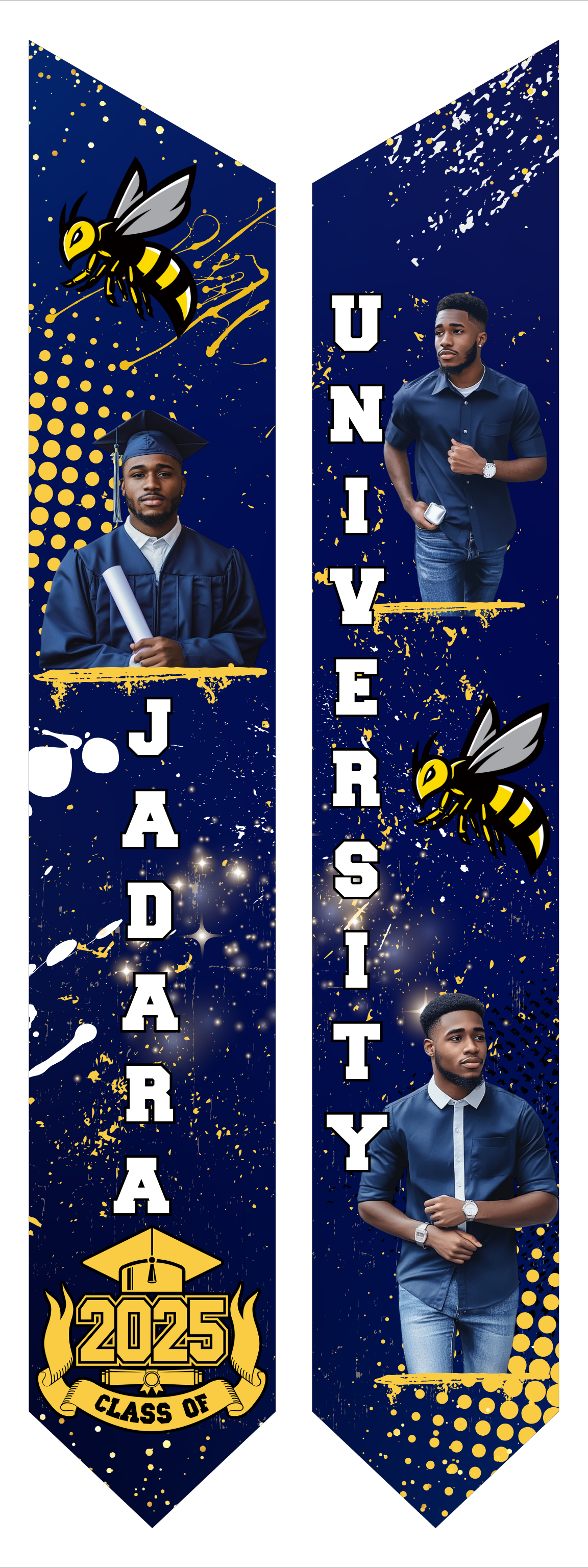 Adult Custom Grad Stole