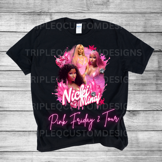 Nicki Minaj Pink Friday 2 Tour Shirt