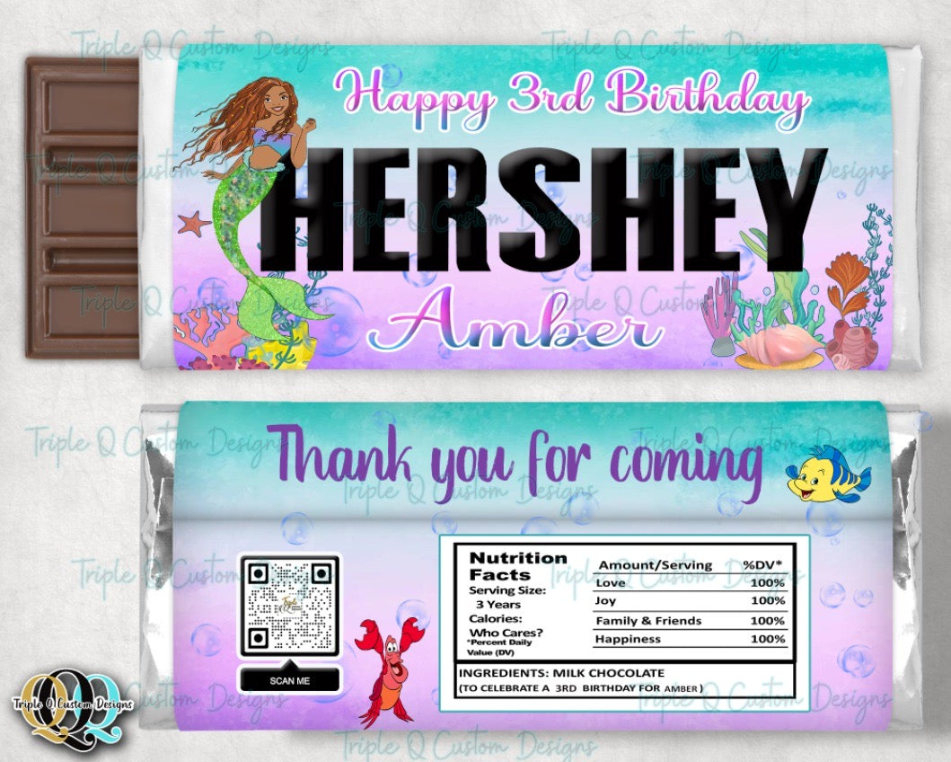 Custom Hershey Bar