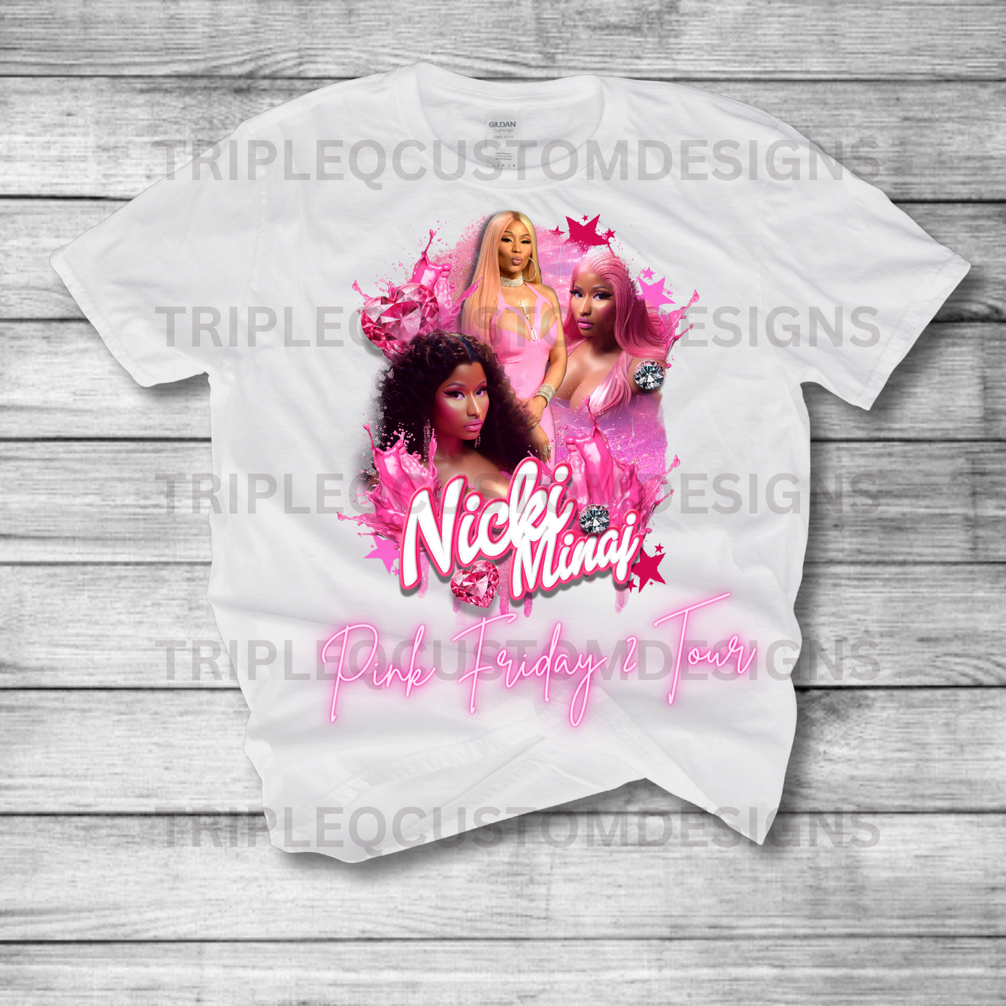 Nicki Minaj Pink Friday 2 Tour Shirt