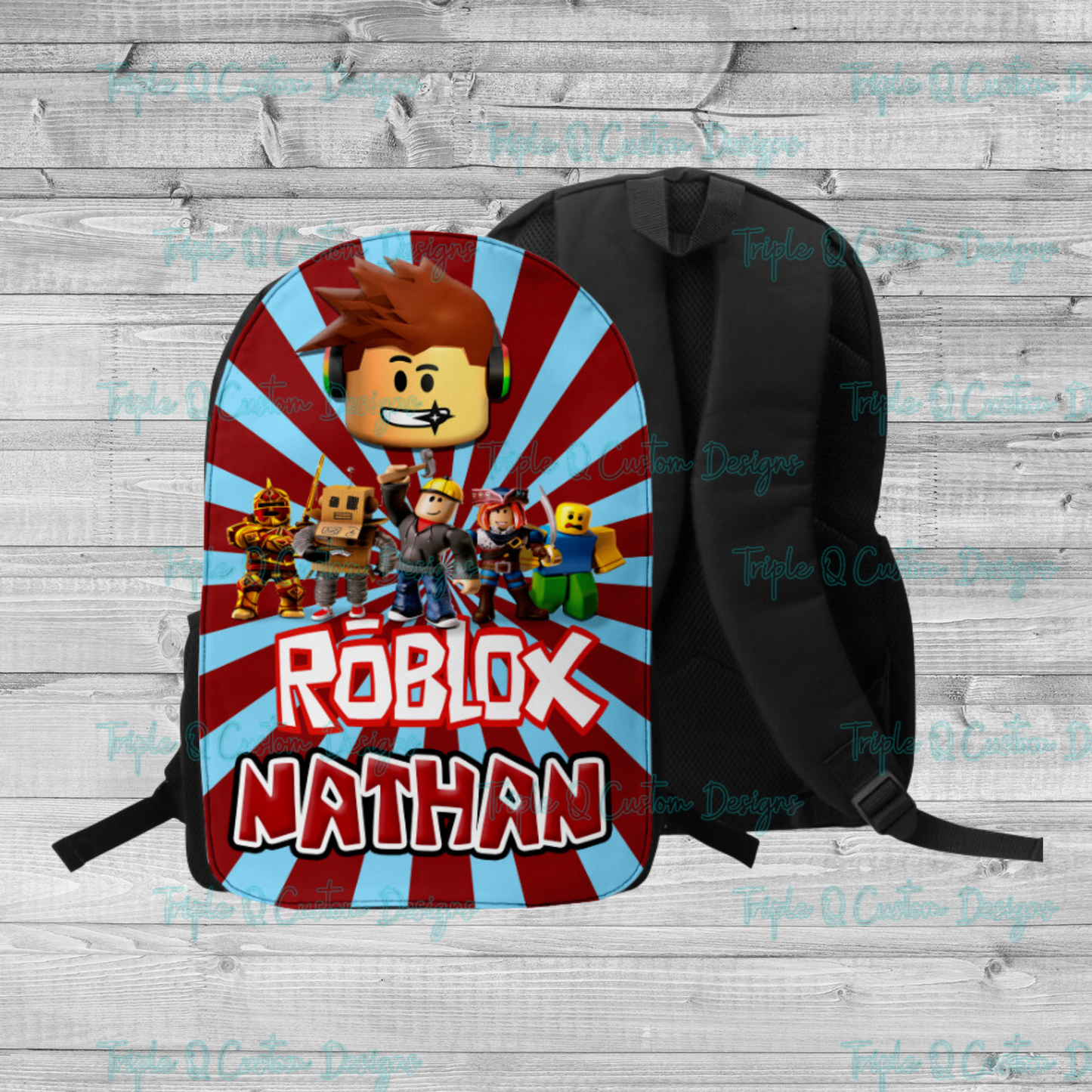 Roblox Large Bookbag / Personalized Large Back Pack