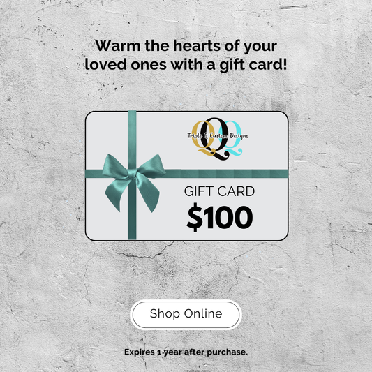 Triple Q Custom Designs Gift Card