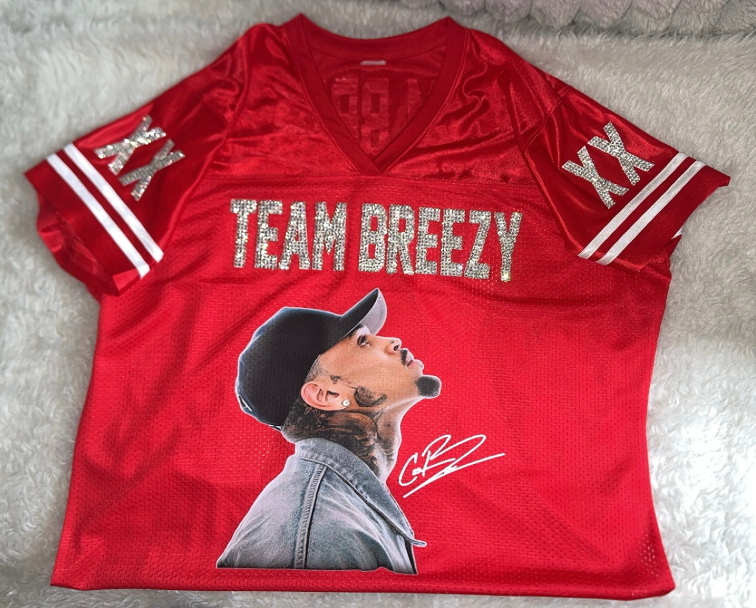Breezy Bowl Custom Football Jersey Front and Back / XXX Large Breezy Bowl Custom Football Jersey Front and Back / XXX Large