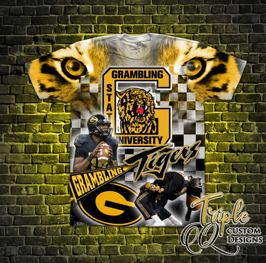 HBCU College/Football Shirt - Grambling State University