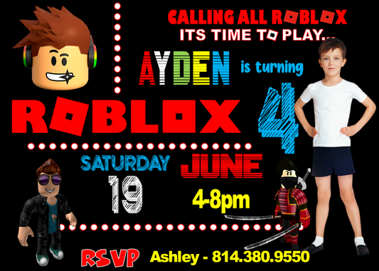 Roblox Invitations