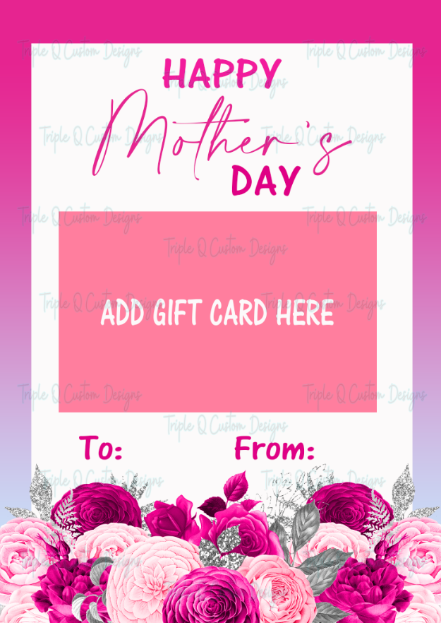 Mother's Day Gift Card Holder