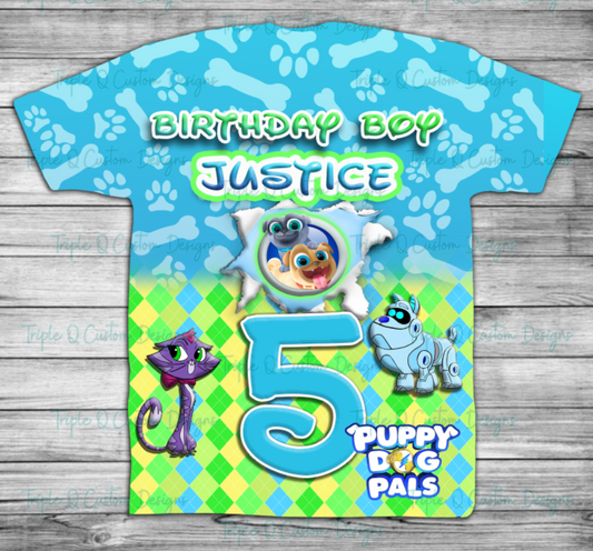 Puppy Birthday Shirt