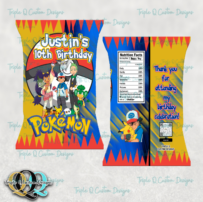 Pokemon Party Bundle - Custom Digital Files