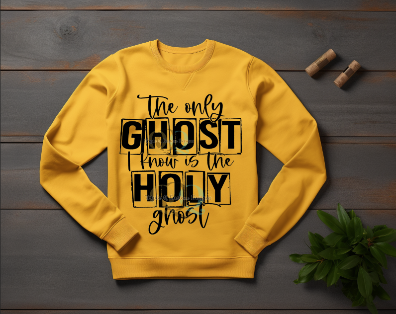 The Only Ghost is the Holy Ghost