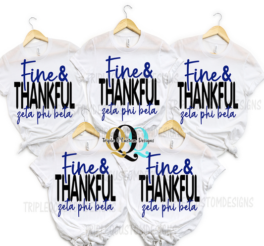 Fine & Thankful Zeta