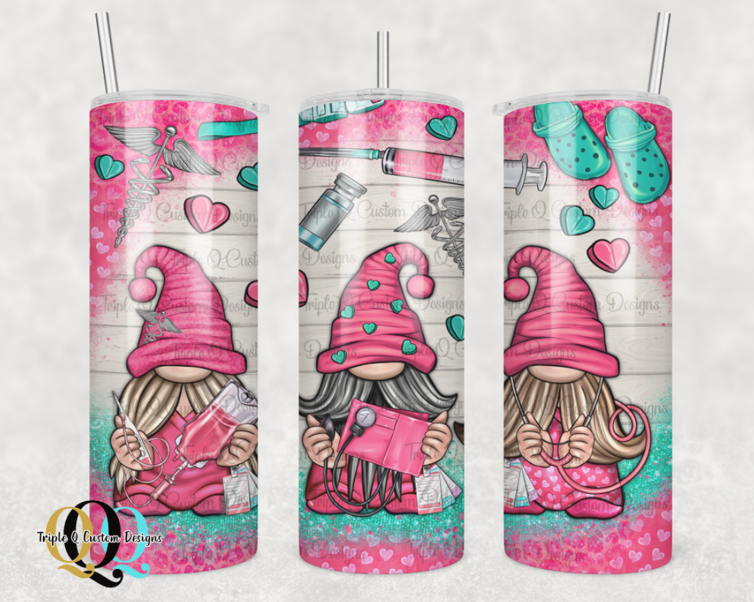 Nurse Gnomes Tumbler