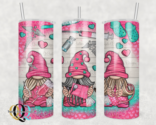 Nurse Gnomes Tumbler