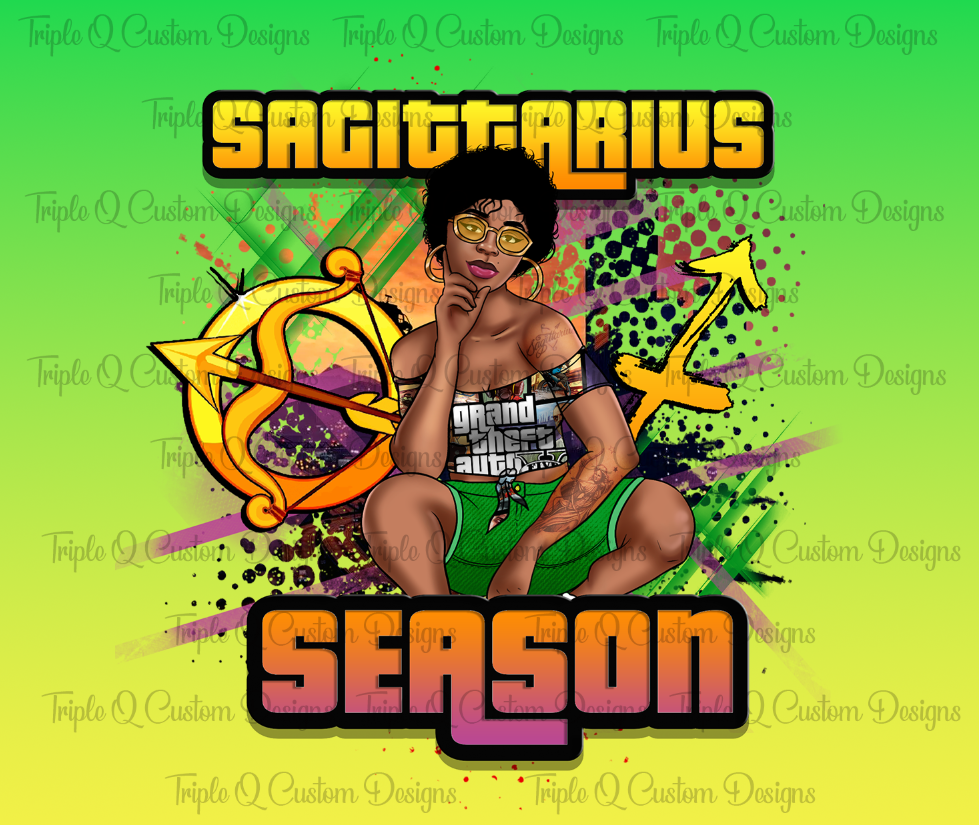 Sagittarius Season Tumbler