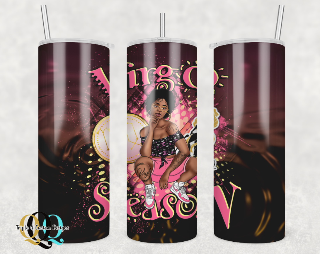 Virgo Season Tumbler