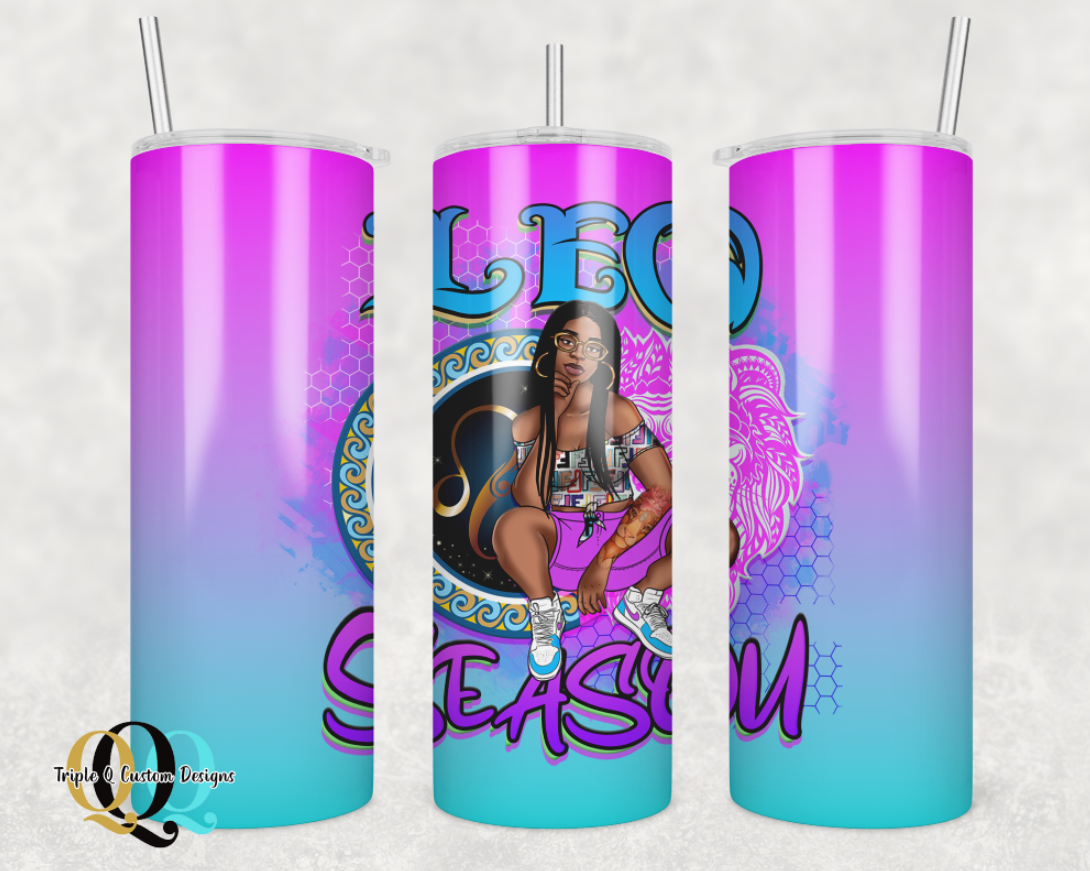 Leo Season Tumbler