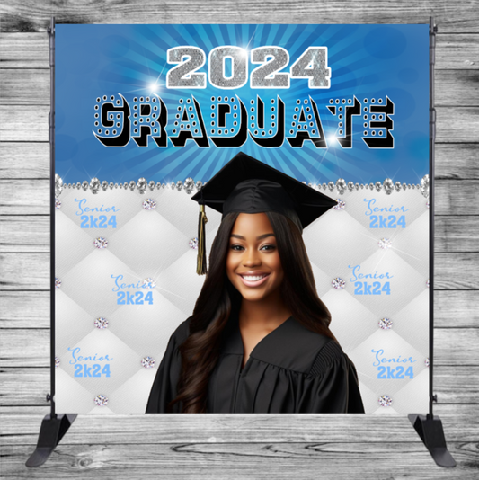 2024 Graduate Backdrop