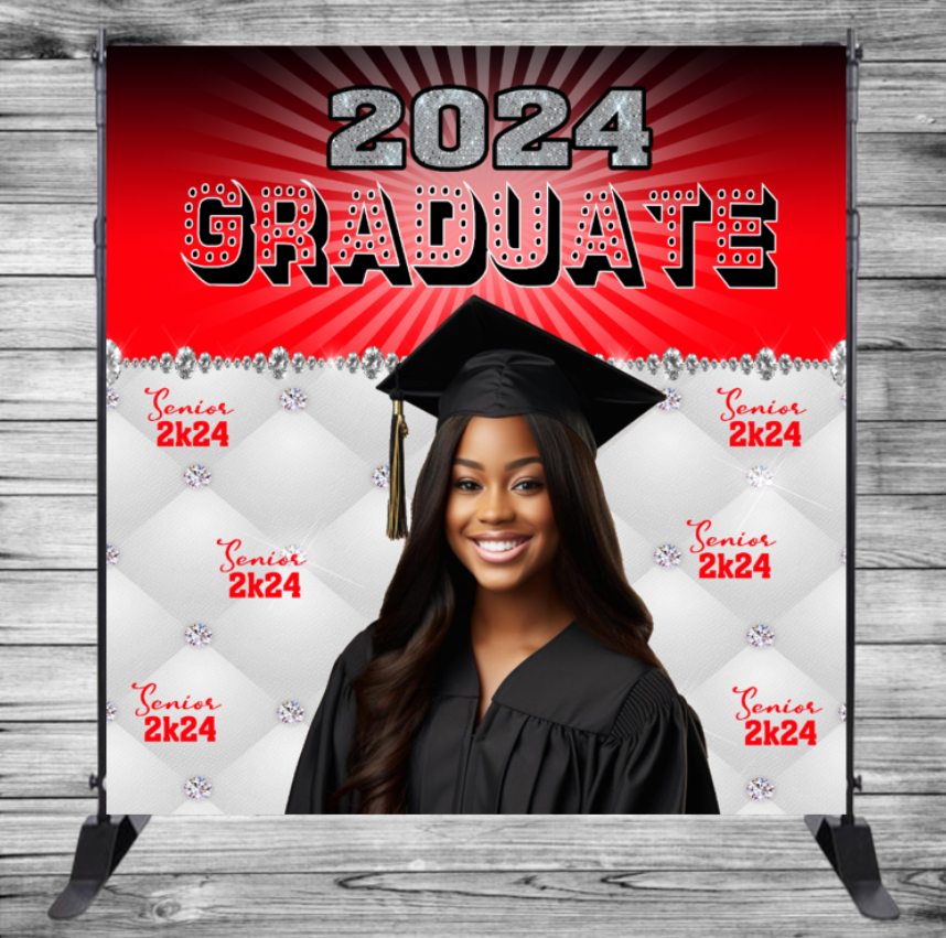 2024 Graduate Backdrop