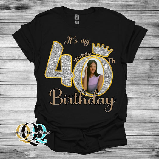 40th, 50th, 60th Birthday Shirt