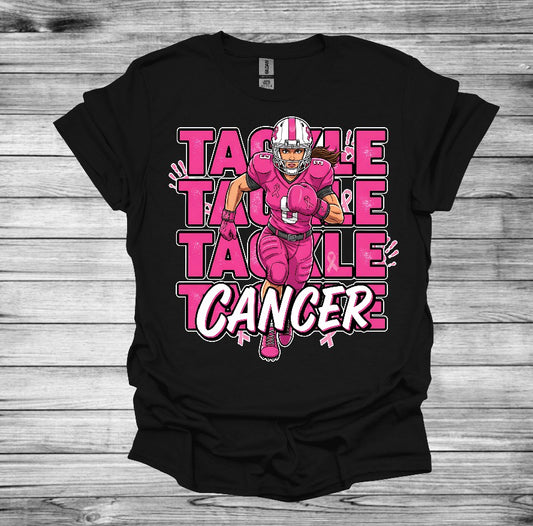 Football Tackle Cancer Shirt