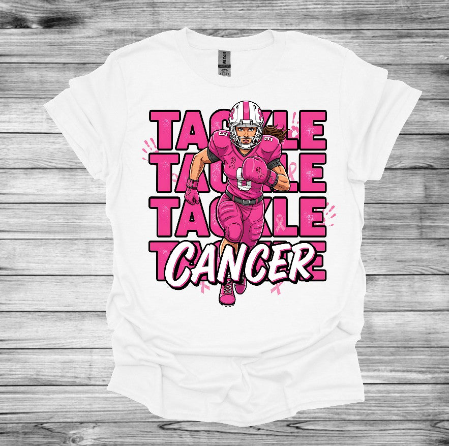 Football Tackle Cancer Shirt