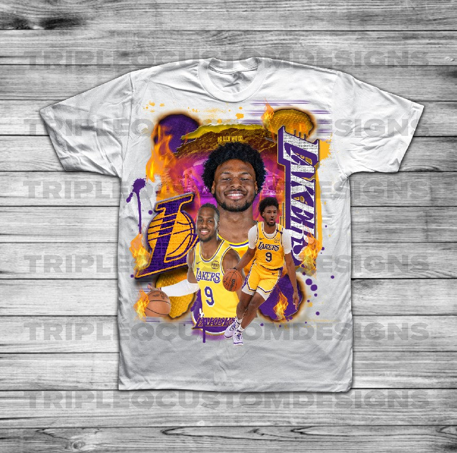 Bronny James, LA Laker Shirt