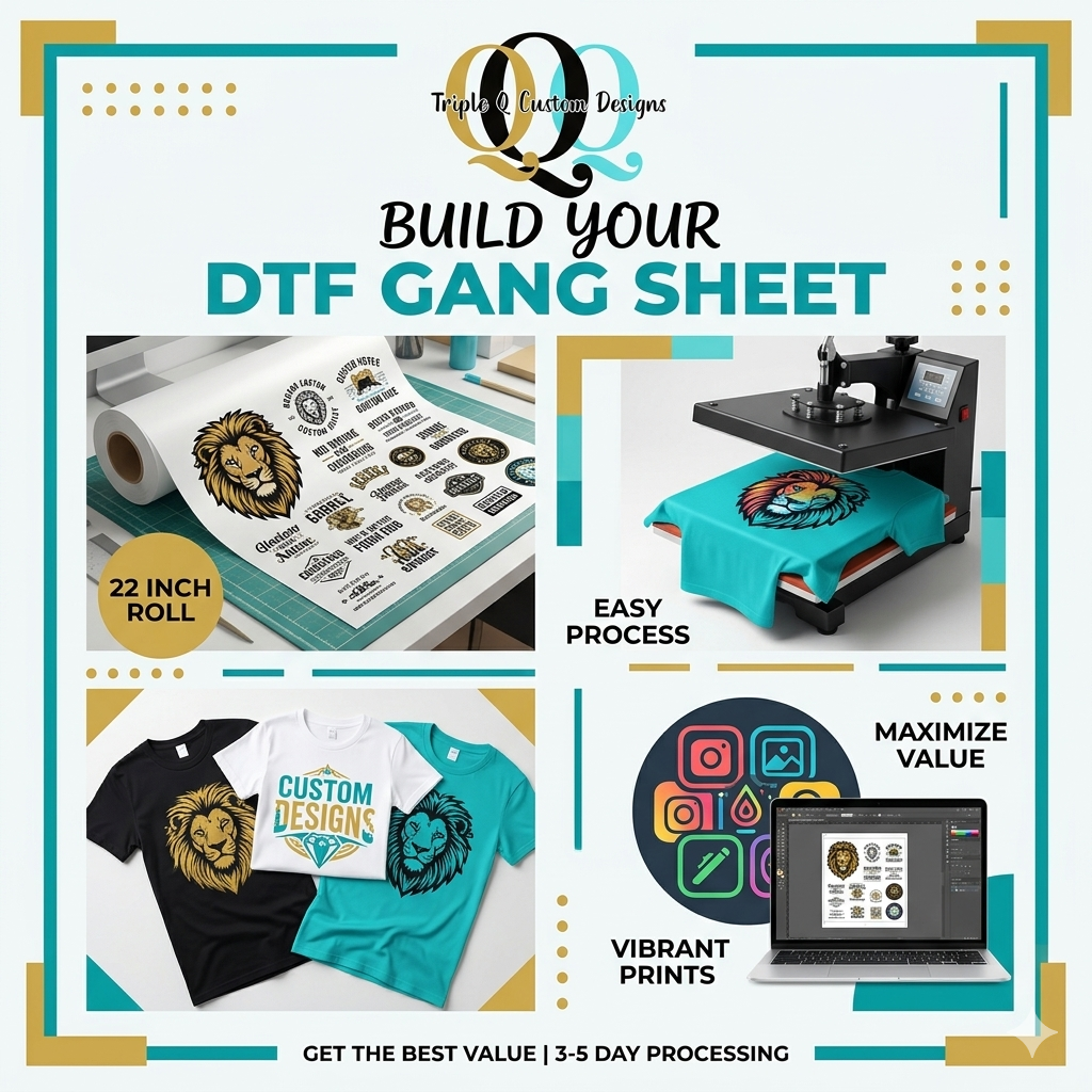 Build a DTF Gang Sheet