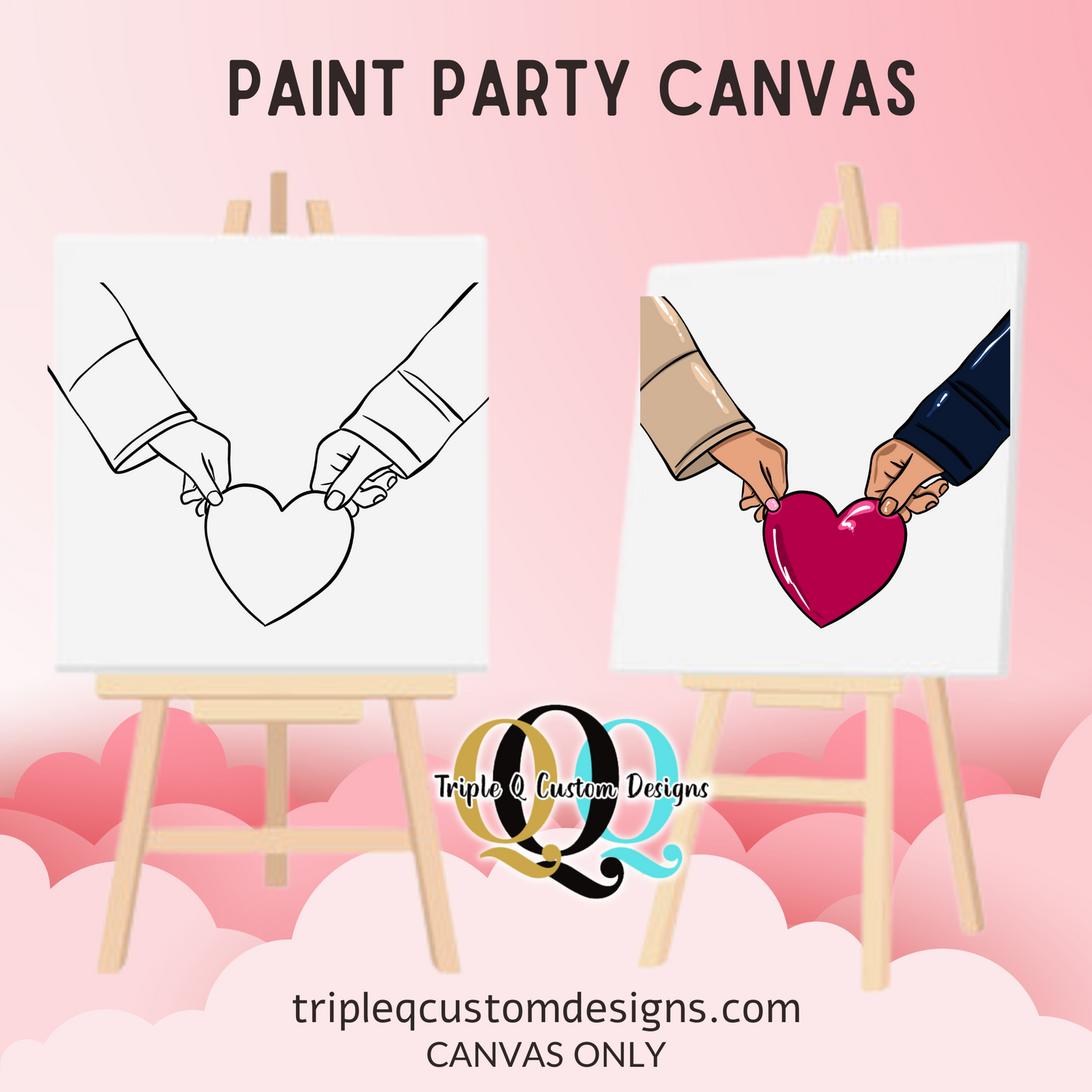 Paint Party Canvas